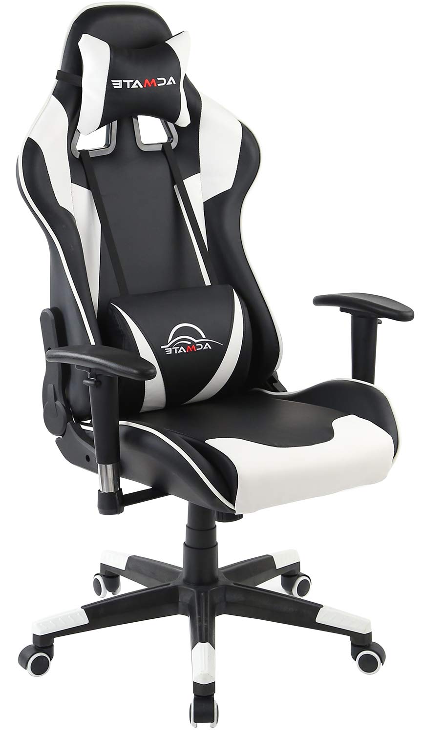 Best reclining pc gaming chair lumbar back massage