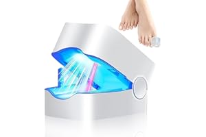 Nail Fungus Cleaning LED Light Device - Rechargeable Toenail Fingernails Fungus Remover Home Use (Medium)