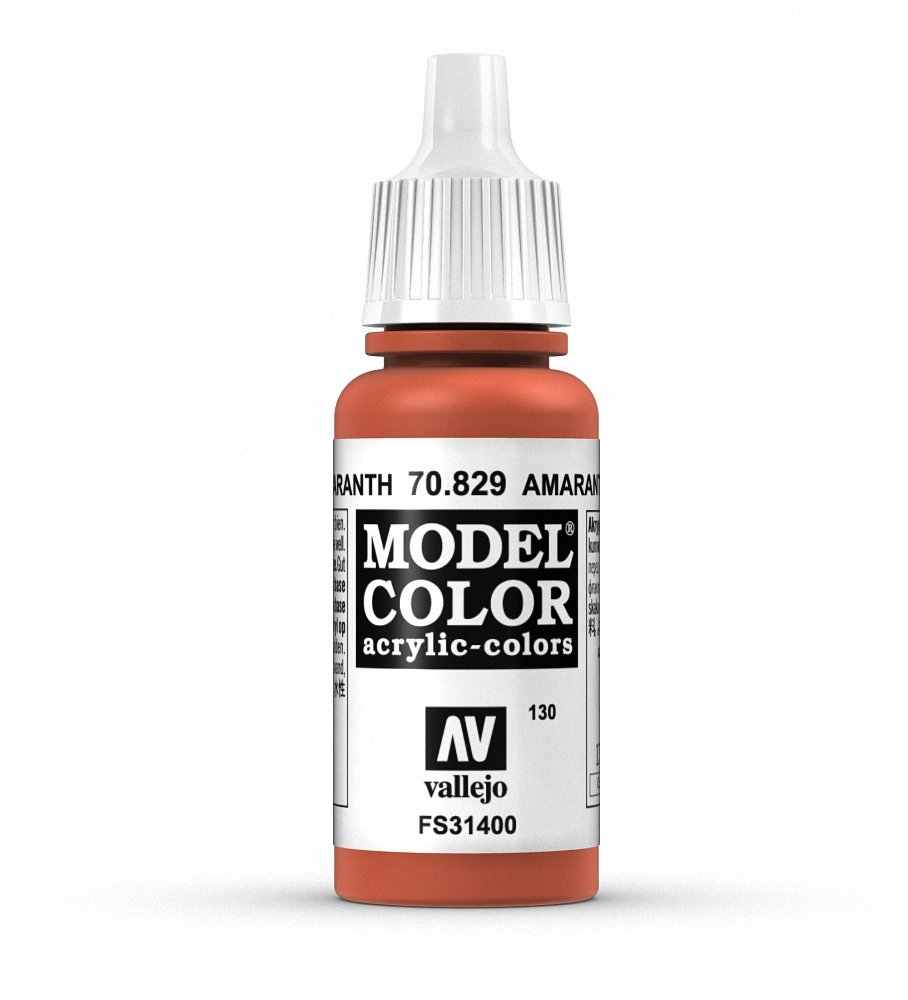 Vallejo Amaranth Red Paint, 17ml