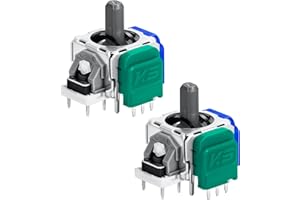 Ceozon TMR Effect Joysticks Electromagnetic Sensor Anti Drift Joystick Replacement Repair Accessories Compatible with PS4 Con