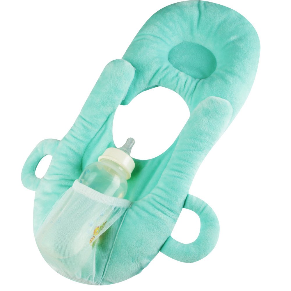 baby pillow with bottle holder