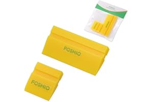 FOSHIO Mini Squeegee Window Film Tools,Rubber Squeegee Water Blade Decal Wrap Applicator Car Home Tint