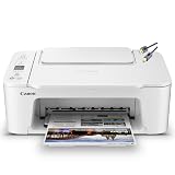 Canon PIXMA 3722 Color Inkjet All-in-One Printer | Print Copy Scan | Wireless | Mobile Printing | Print Up to 7.7 ipm | Up to 60 Sheets Capacity | 1.5" LCD | Wi-Fi (2.4 or 5 GHz) + Printer Cable