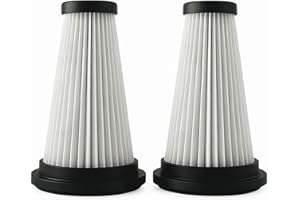 YUJINRU Washable Vacuum Filters Compatible with Trucozie Cordless Vacuum T350 Washable Filter Vacuum Parts 2 Hepa Filters (2)