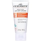 CURLSMITH Weightless Air Cream - Air Dry Curl Cream, Hydrating and Detangling, Best Leave-In for Dry Curly Hair, For All Curl Types, Vegan & Cruelty Free