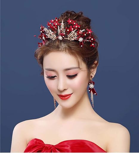 Coiffure Fleur Cheveux Accessoires Toast Rouge Vetements Barrette