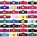 36 Pack Superhero Bracelet for Kids Boys & Girls Superhero Birthday Party Supplies Favors,Superhero Felt Bangle