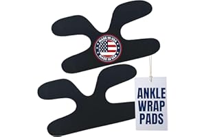 Covey Sports Neoprene Ski Boot Ankle Wrap Pads with Self-Adhesive Backing - Custom-Fit Snowboard & Ski Boot Fitting Pads for Comfort & Pressure Relief - USA Made Liner Padding for Skiing