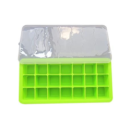 kission 21 Entramado cinta de silicona cubo de hielo caja de hielo ...