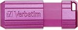Verbatim PinStripe 64GB USB 2.0 Flash Drive Hot Pink Sliding Connector Laptop TV view 4