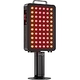BestQool Red Light Therapy, 6 Wavelengths Infrared Light Therapy with Stand, Elite Grade 60 LED Dual Chip Red Light Therapy for Face, Body, Infrared and Red Light Therapy Panel, Red Light Lamp, 140W