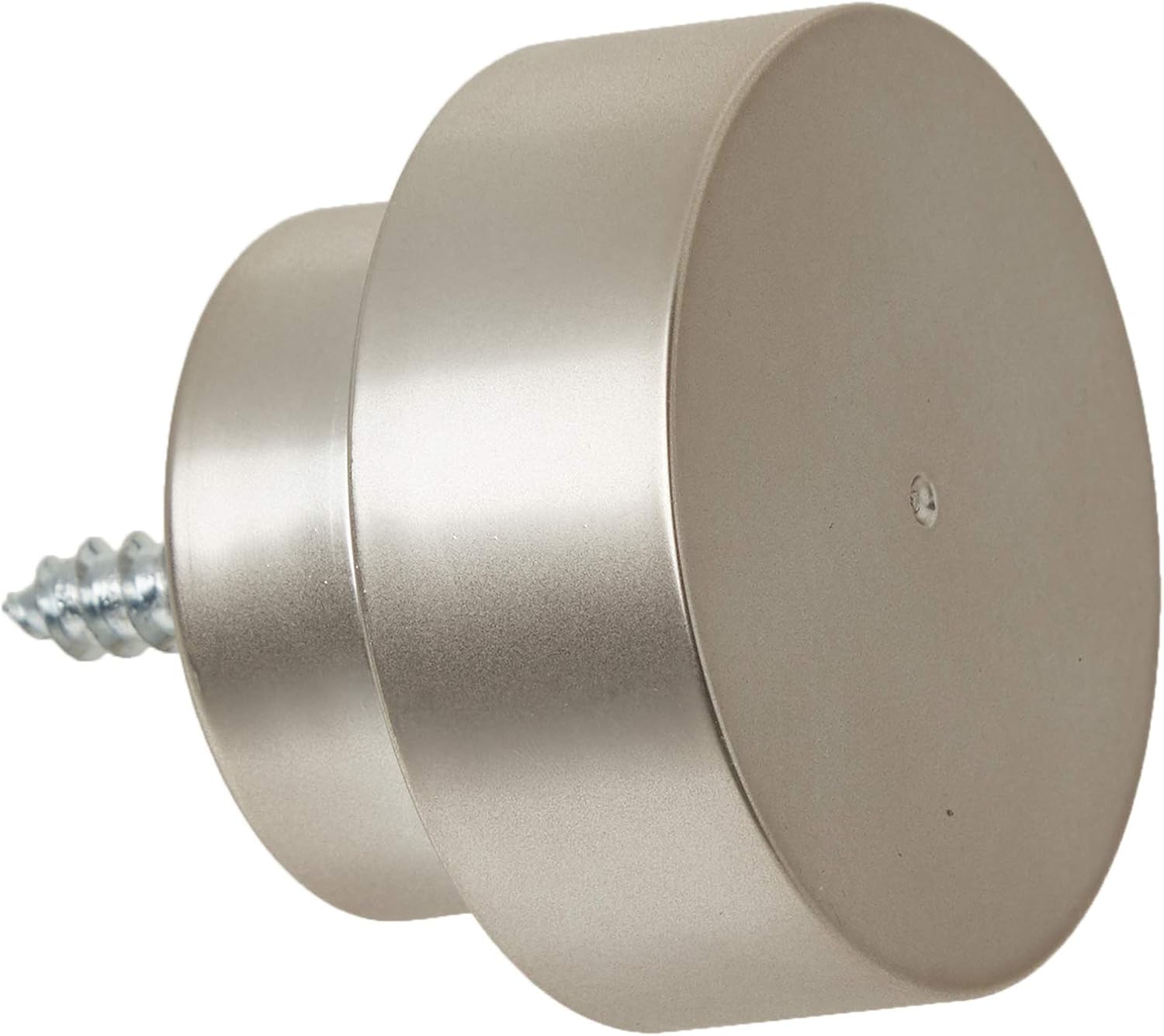 Rod Desyne 1" Side Curtain Rod, 12-20 inch (Set of 2), Satin Nickel: Home & Kitchen