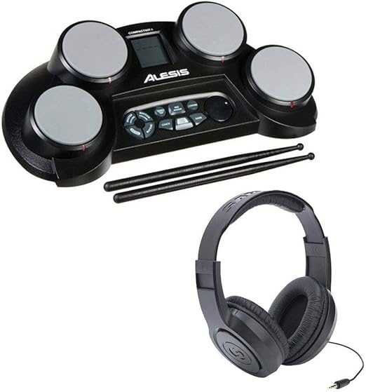 Amazon.com: Alesis CompactKit 4 4-Pad Tabletop Electronic Drum Kit