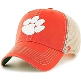 '47 NCAA Trawler Mesh Clean Up Adjustable Hat, Adult One Size Fits All (Clemson Tigers Orange)