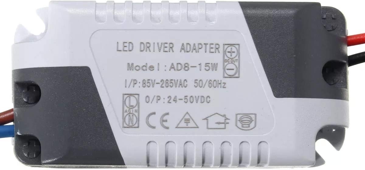 Ted Gold LED Driver 8-15W AC85-265V To DC24-50V 300mA LED Light Lamp Driver Adapter Transformer Power Supply
