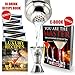 Shpex Cocktail Shaker Set| Drink Mixer Kit W/24Oz Stainless Steel Shaker, Jigger, x3 Pourers| BONUS Recipes Booklet & Ebook For Delicious Martinis, Margaritas & More| Home & Party Bartending Tools