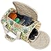 Malirona Gym Bag Canvas Gym Duffel Women Sports Duffels Bag with Shoes Compartment 17 Inch