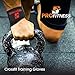 ProFitness Weight Lifting Gloves with Wrist Support for Men & Women - Workout Gloves for Men Weightlifting with Extra Grip Ideal for Palm Protection | Woman & Men Gym Gloves for Workout & Training