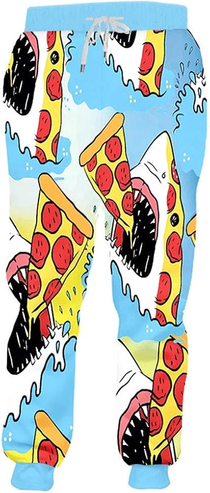 Emoji Emoticon Joggers 3D Print Sweatpants Skeleton Skull Trousers Men Running Pants