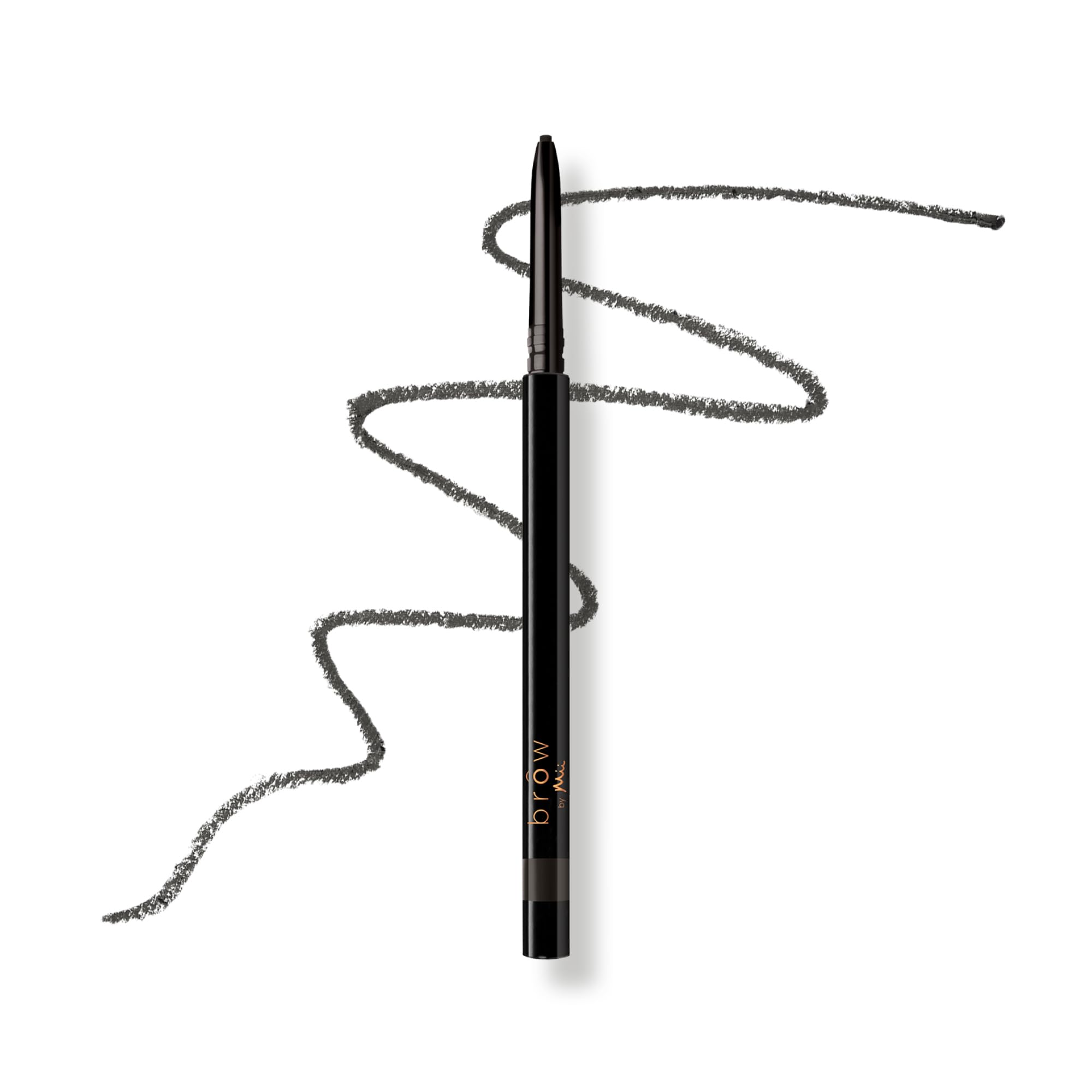 Mii Cosmetics - Brow By Mii Precision Brow Detailer - Sculpting & Styling Eyebrow Pencil - Impeccably Darker