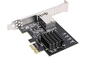 Diyeeni 10Gb PCIE Card, Gigabit Card for PCIe4.0 Slots, 10Gbps Bandwidth, Supports Realtek RTL8127 Controller, Compatible wit