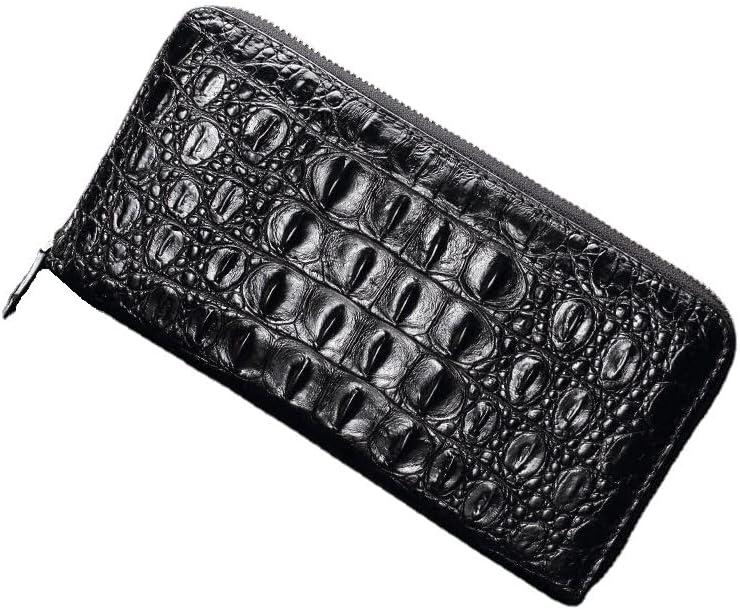 Amazon.com | Pelgio Genuine Crocodile Alligator Skin Leather