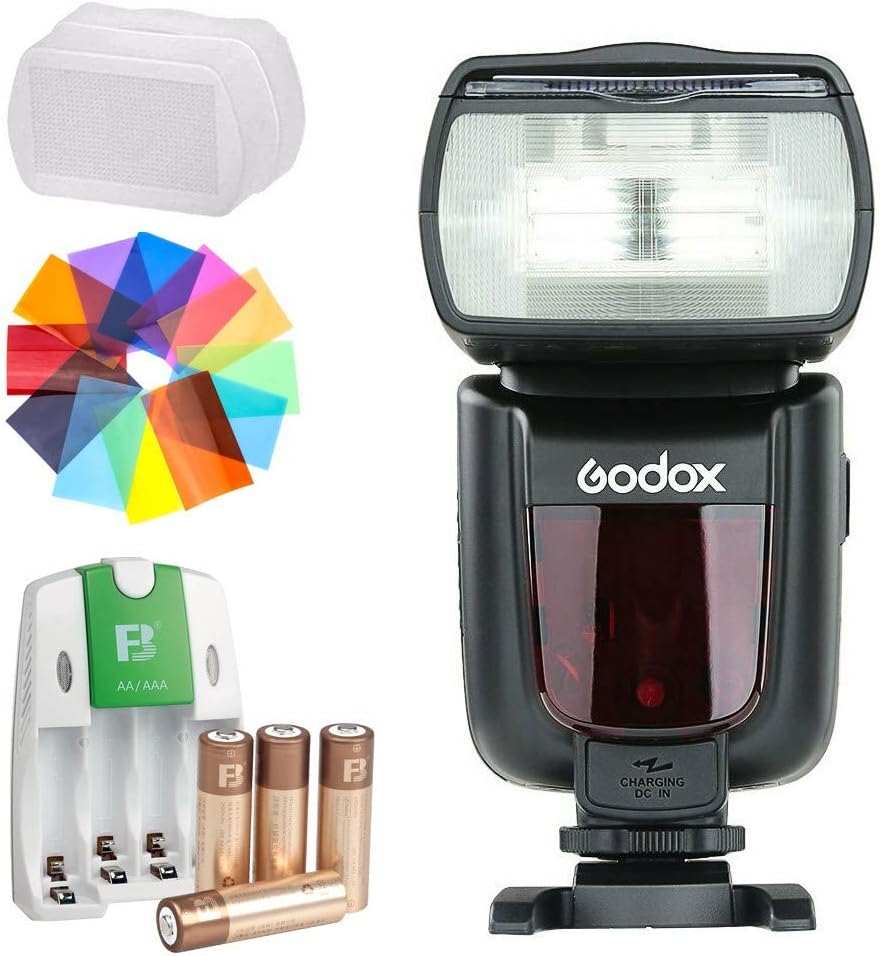 Godox TT600 - Flash inalámbrico para cámara Canon Nikon Pentax Olympus ...