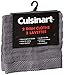 Cuisinart 100% Cotton Terry Dish Cloth Set, Sculpted Subway Tile, Gray, 2-Pack