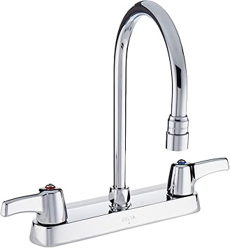 Delta 26c3933 Commercial Faucet Touch On Faucets Amazon Canada