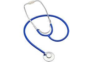 MABIS Spectrum Series Lightweight Nurse Stethoscope, Blue, 30 Inch