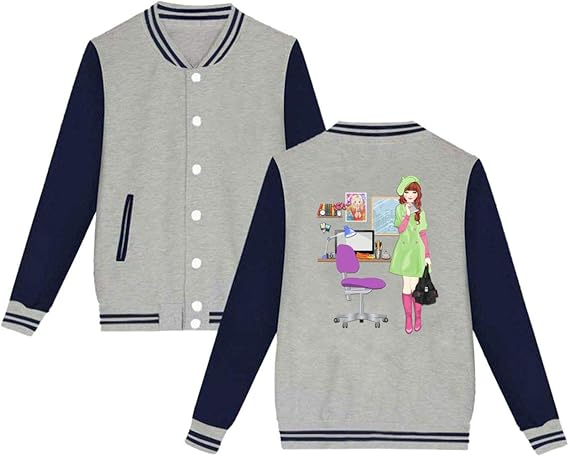 Amazon Co Jp メンズ コーチジャケット コートジャケット レディース野球ユニフォーム ファッションガールプリント スポーツジャケット プラスカシミア 暖かい 防風 防寒 カジュアルファッション 男女兼用 カーディガン 服 ファッション小物