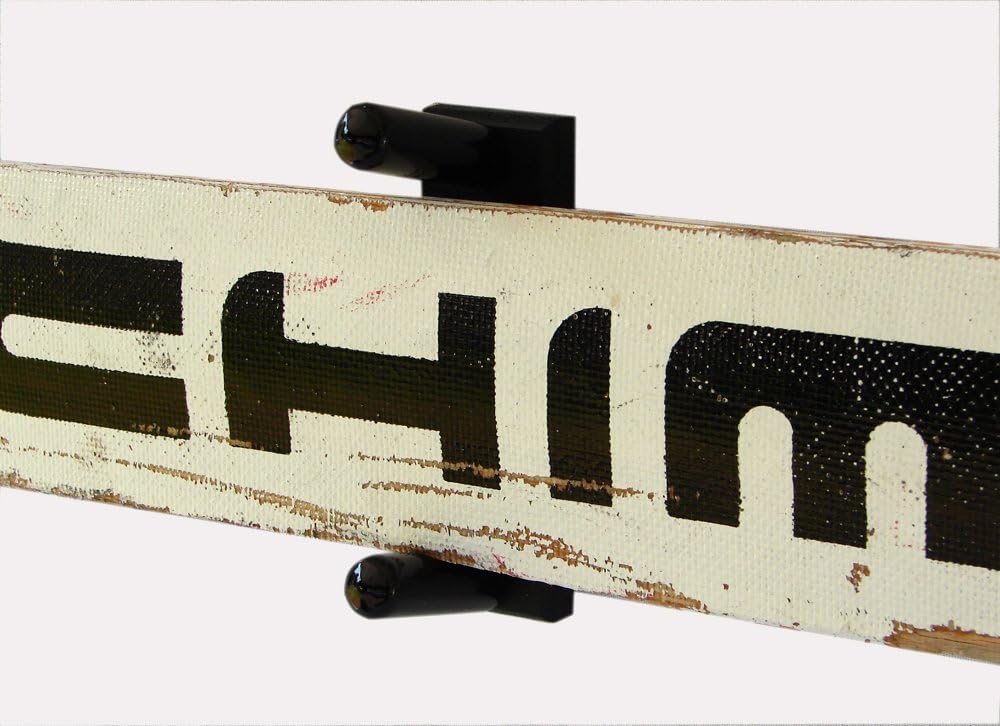 KR Ideas Horizontal Wall Mount for a Hockey Goalie Stick (Made in The USA) (Black) : Hockey Shafts : Sports & Outdoors