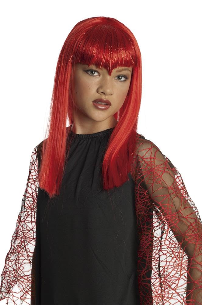 Rubies Official Costume Accessory - Children's Orange Witch Wig - S1514