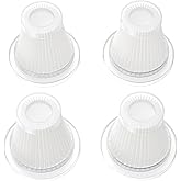 4 Pack Washable HEPA Replacement Filters for Shinebella Handheld Car & Cordless Desk Vacuum Cleaners - Compatible Only with Shinebella Models (Includes 4 Filters)(1.11x1.54x2 Inch)