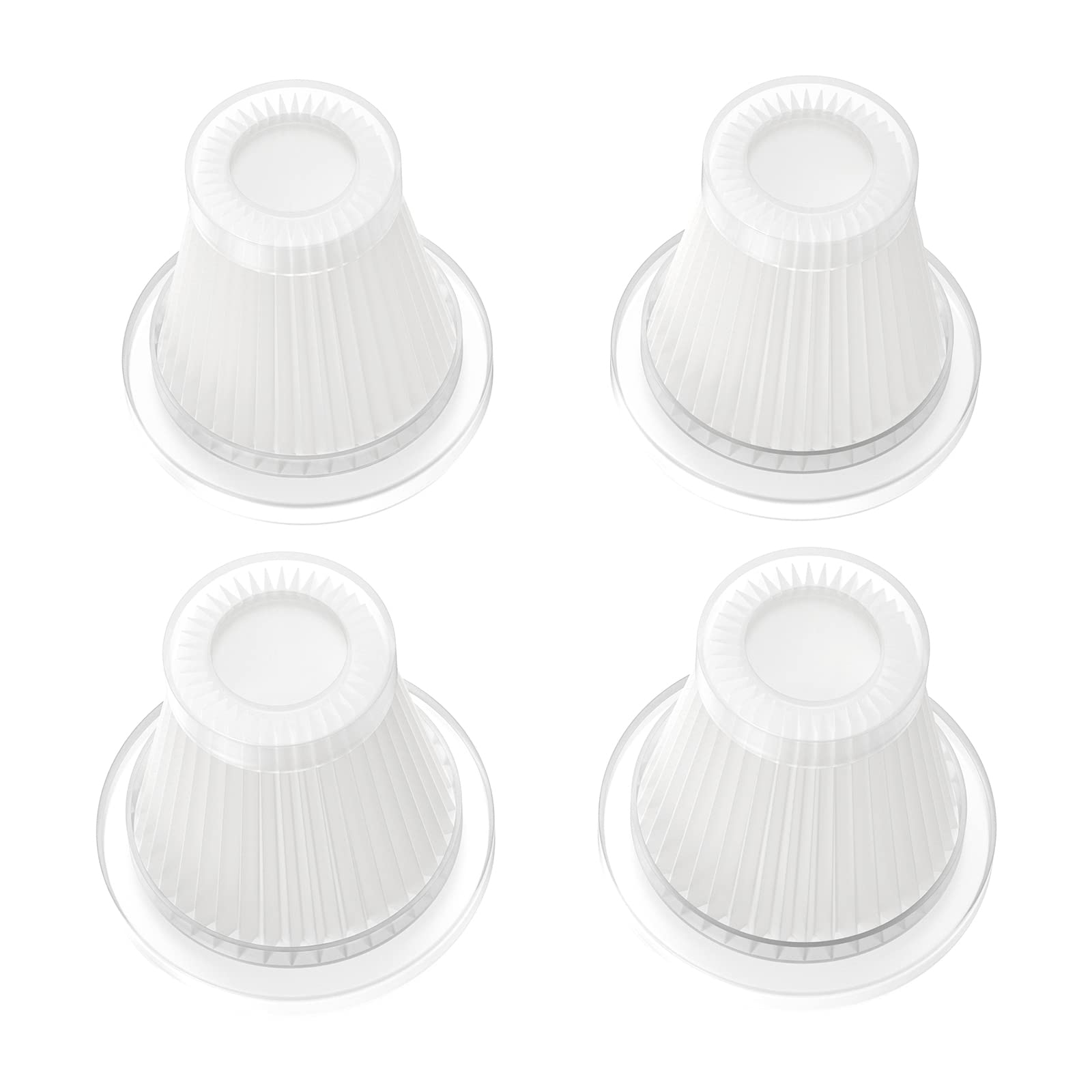 Photo 1 of 4 Pack Washable HEPA Replacement Filters for Shinebella Handheld Car & Cordless Desk Vacuum Cleaners - Compatible Only with Shinebella Models (Includes 4 Filters)?1.11x1.54x2 Inch?