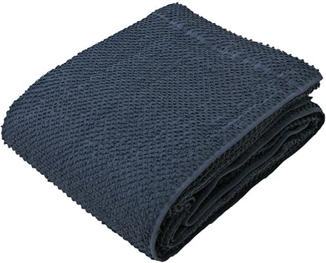 Amazon Co Jp タオルケット シングル ロングサイズ 140 0cm 綿100 グレー ホーム キッチン