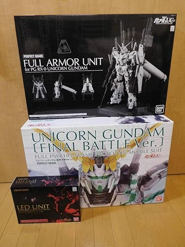 Amazon Pg 160 ユニコーンガンダム 最終決戦ver Fa拡張ユニット Ledユニット プレミアムバンダイ限定 3点セット アニメ 萌えグッズ 通販