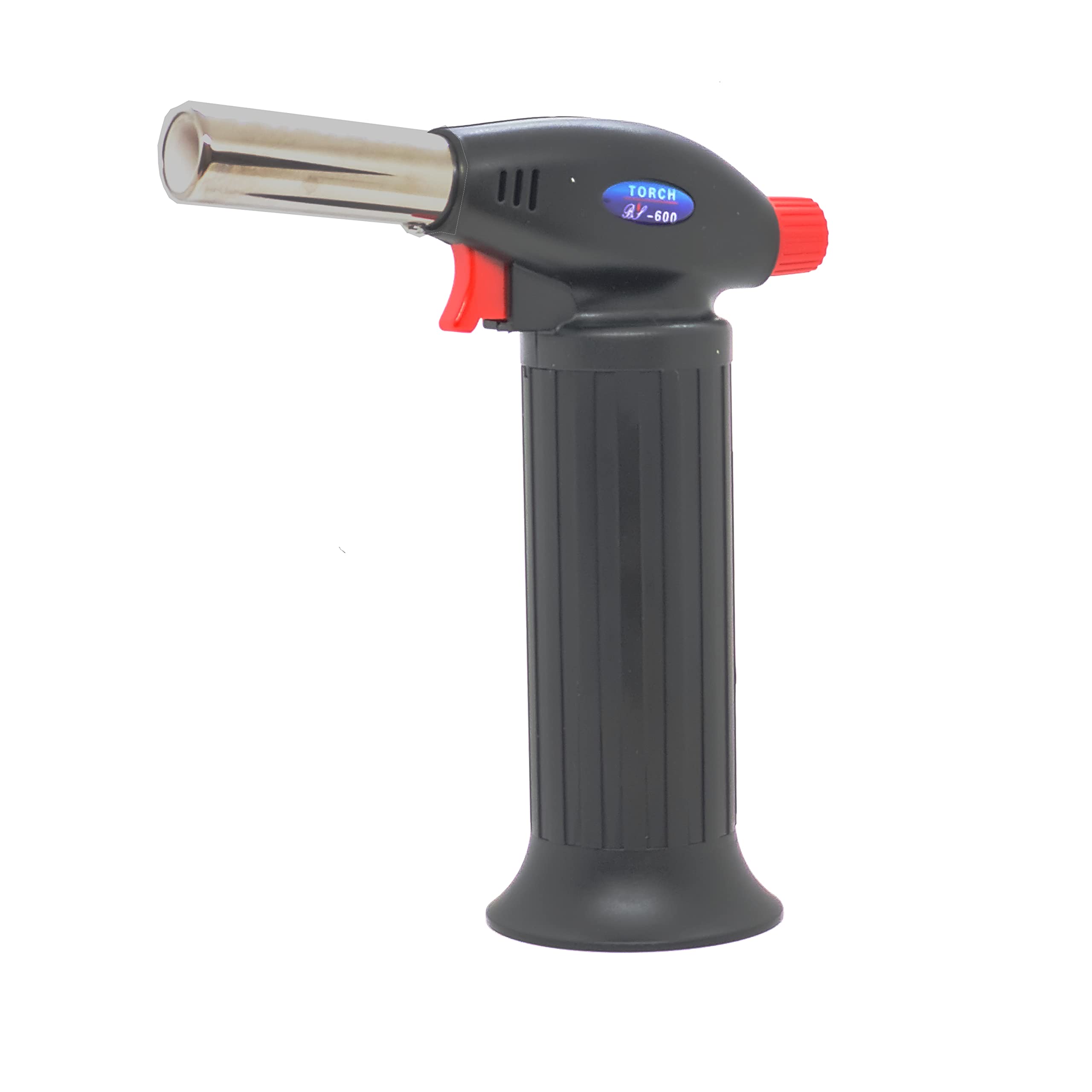 KATSU Blow Torch Mini Kitchen Gas Torch Butane Refillable Flamethrower with Adjustable Flame, for Cooking Baking Soldering Heating Paint Remover Weed Burner 324108