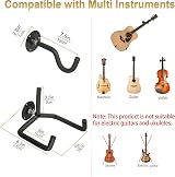 Yumzeco TTCR-II Guitar Wall Mount Hanger Horizontal Rack view 5