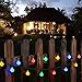 Crystal Ball Solar String Lights 20 Feet 30 LED Lights for Garden Fence Path Landscape Decoration