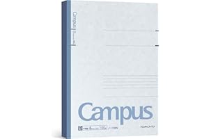 KOKUYO Campus Composition Notebook, 1 Pack B5 Lined Notebooks with 100 Sheets 6mm Ruled Paper, 7 x 10 inch Notebook for School and Work, School Supplies Comp Book for Journal Diary, Japan Import