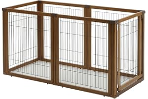 Richell 3-in-1 Convertible Elite Pet Gate, 6-Panel