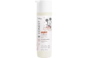 The Honest Company Silicone-Free Conditioner Gentle Enough for Baby Dermatologist Tested Tear Free Hypoallergenic Disney’s Mickey Mouse Comfort Sweet Cream 10 fl oz