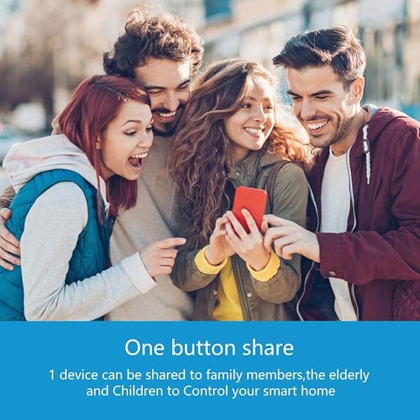 eMylo WiFi Interruptor De Rel Smart Light Switch Inalmbrico Control Remoto Interruptor Temporizadores de automatizacin del hogar Compatible con Alexa Echo Google Home Iphone Android App 1 paquete