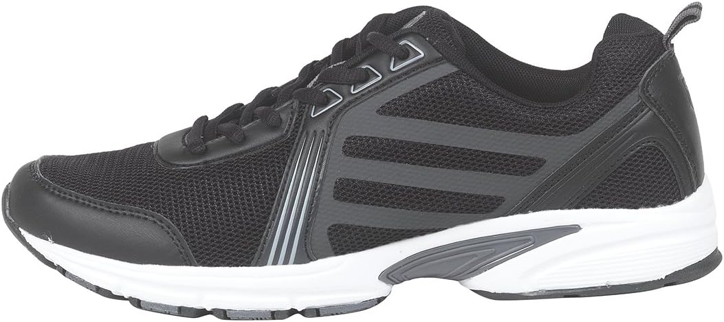Men's Trainers And Running Shoes - Athletic Multi Sport and Gym Footwear for Walking, Jogging And All Sports - Sizes 3.5-9.5 - Green, Pink/Purple, and Black - By Tecsmo