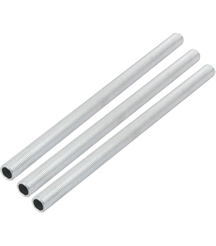 thumbnail image 2 of Aexit 20Pcs 10 Lighting Fixtures And Controls Full Threaded Lap Nipple Straight Pass-Through 2 of 13