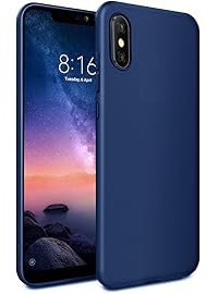 Efonebits Back Case Compatible with Samsung Galaxy M10 Case Premium Tough Matte Blue Shock Proof Slim Back Cover Case