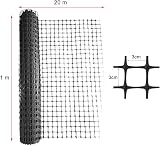 Shsyue Garden Fence Barrier 1x20m Snow Fence Plastic Netting Heavy Duty view 2
