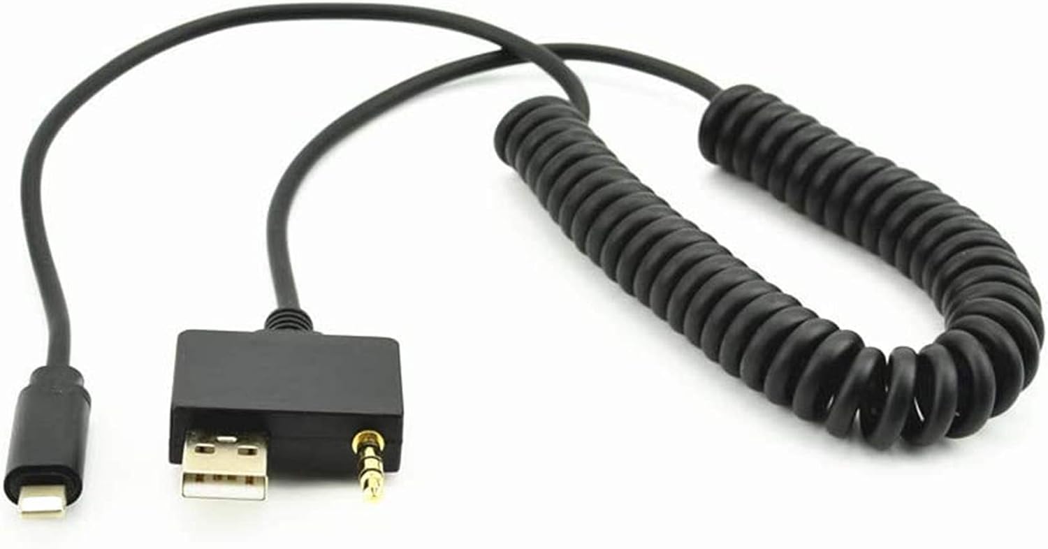 Aux Media Interface Audio Adapter Compatible with A4 A3 A5 A6 A8 S4 S6 S8 Q5 Q7 R8 with MMI 3G+ for iXs iXs Max iXR i8 i7 i6 i6s Plus - Image 3