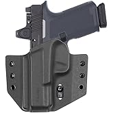 Tulster OWB Contour Kydex Holster in Left Hand fits: Ruger RXM | Optic Compatible Outside The Waistband Concealed Carry